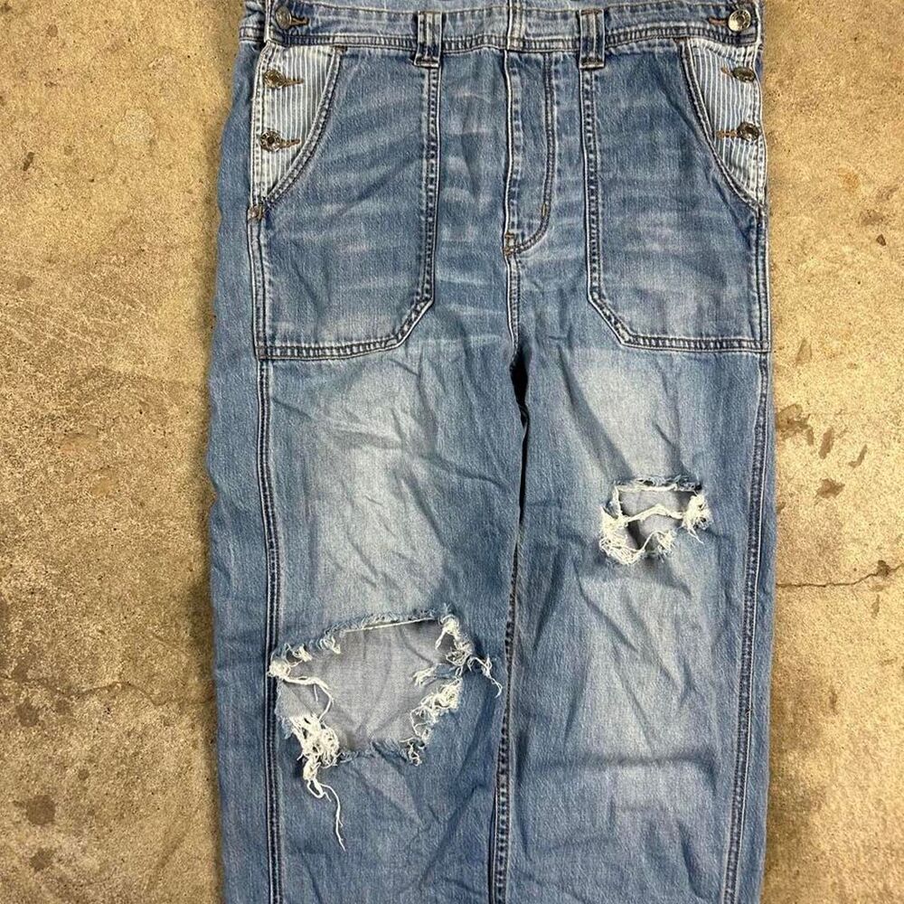 American-eagle Women's Blue Dungarees-overalls - Picture 3 of 8